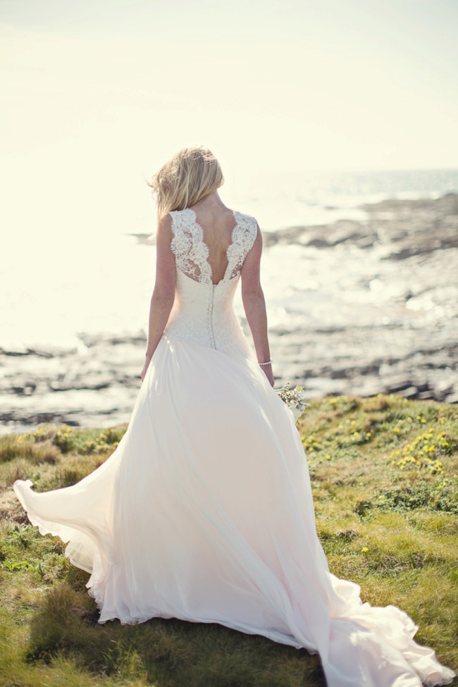 Beach Wedding in Cornwall | Cornwall Cliff-Top Wedding