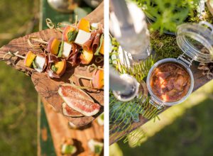 Beautiful rustic autumnal charcuterie table. Click through to see more!